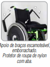 Cadeira de Rodas MA3E - Ortomobil