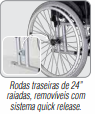 Cadeira de Rodas MA3FO - Ortomobil
