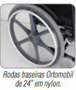 Cadeira de Rodas MA3F - Ortomobil