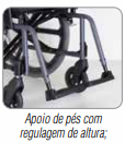 Cadeira de Rodas MA3F - Ortomobil