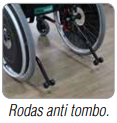 Opcionais p/ Cadeira de Rodas MB4 ECO - Ortomobil