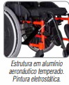 Cadeira de Rodas MA3R RECLINÁVEL - Ortomobil
