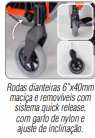 Cadeira de Rodas MA3S - Ortomobil