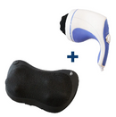 Massageador Corporal Orbital + Almofada Massageadora - Dellamed