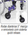 Cadeira de Rodas MB4 Mini - Ortomobil