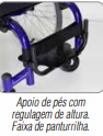 Cadeira de Rodas MB4 Mini - Ortomobil