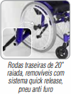 Cadeira de Rodas MB4 Mini - Ortomobil