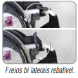 Cadeira de Rodas MB4 X1 - Ortomobil