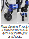 Cadeira de Rodas MB4 XTREME MINI - Ortomobil