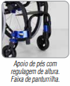 Cadeira de Rodas MB4 XTREME MINI - Ortomobil