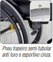 Cadeira de Rodas MB4 XTREME - Ortomobil