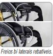 Cadeira de Rodas MB4 XTREME - Ortomobil