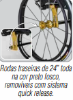 Cadeira de Rodas MB4 XTREME - Ortomobil