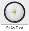 RODAS X FIT PNEU INFLÁVEL p/ Cadeira de Rodas - Ortomobil