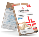 MEIAS COMPRESSÃO 20 a 30MMHG ABERTA EFEITO CLIMÁTICO MEIA-CALÇA VENOMED TROMB3100 COR BEGE - MEDFORMA