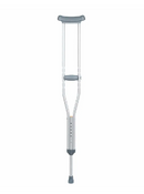 Muleta Axilar de Alumínio com Regulagem de Altura até 65 Kg D7 (1 unidade) - Dellamed