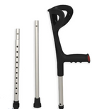 Muleta Canadense Regulável em Alumínio Desmontável até 65 Kg D6 (1 Unidade) - Dellamed