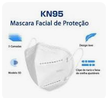 Máscara KN95 (Kit com 10 Unidades) - Prime Welt Dentemed