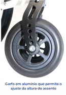 Cadeira de Rodas SÓFIA – TIPO MONOBLOCO - PRAXIS