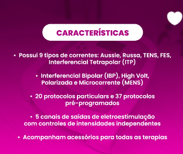 Novo Neurodyn Evolution Eletroestimulação Uroginecológica e Biofeedback - Ibramed