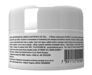 ÓRTESE DE UMBIGO EM GEL DE SILICONE ANATÔMICO 1UN KELOGEL - MEDFORMA