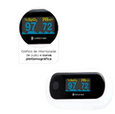 Oxímetro com Alarme de Emergência OLED de Alta Precisão - Dellamed