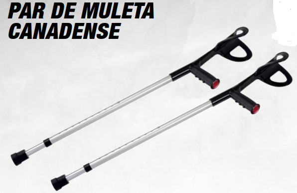 PAR DE MULETA CANADENSE - Ortomobil