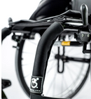 Par de Protetor de Quadro p/ Cadeira de Rodas em Neoprene - Mobility Brasil - Mobility Pro