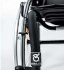 Par de Protetor de Quadro p/ Cadeira de Rodas em Neoprene - Mobility Brasil - Mobility Pro