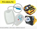PÁS DE CHOQUE ADESIVAS CONEC AZUL/BRANCO F7959/W - CMOS DRAKE