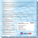 PLACA DE SILICONE QUEIMADOS E CICATRIZ 10CMx10CM KELOGEL - MEDFORMA