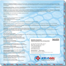 PLACA DE SILICONE QUEIMADOS E CICATRIZ 20CMx30CM KELOGEL - MEDFORMA