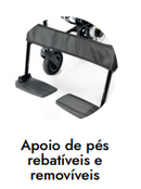 Cadeira de Rodas Motorizada Dobrável Infantil POWER KIDS - Power Lite