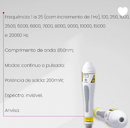 Probe 2 LED Infravermelho 850nm e 200 mW para Novo Laserpulse - Ibramed