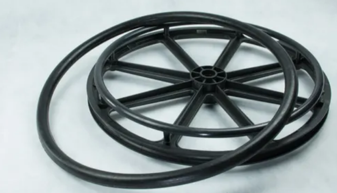 Pneu maciço aro 24" - Cadeira de Rodas - CDS