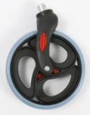 Roda Dianteira Com Garfo Compatível com Item D12 - Dellamed