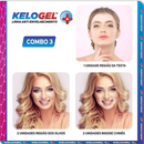ADESIVO DE SILICONE ANTISSINAIS KIT3 COM 1 TESTA + 4UN OLHOS OU BIGODE - MEDFORMA