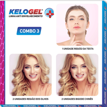 ADESIVO DE SILICONE ANTISSINAIS KIT 3 COM 1 TESTA + 4UN OLHOS OU BIGODE - MEDFORMA