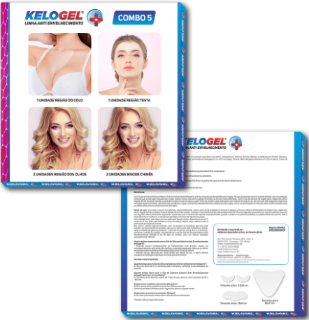 ADESIVO DE SILICONE ANTISSINAIS KIT5 REGIÃO 1COLO+1TESTA+4UN OLHOS OU BIGODE - MEDFORMA
