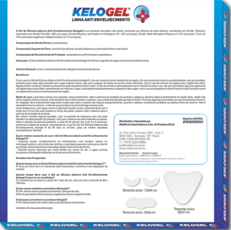 ADESIVO DE SILICONE ANTISSINAIS KIT5 REGIÃO 1COLO+1TESTA+4UN OLHOS OU BIGODE - MEDFORMA