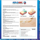 SILICONE TAPE KELOGEL MÉDICO HOSPITALAR 4CMX1,5M ROLO - MEDFORMA