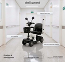 Scooter Motorizada LB Light até 136 Kg com Assento Giratório e Farol LED - Dellamed