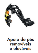 Cadeira de Rodas Motorizada TILT WAVE - Power Lite