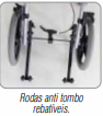 Cadeira de Rodas TP - Tilti Postural - Ortomobil