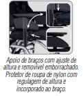 Cadeira de Rodas TP - Tilti Postural - Ortomobil