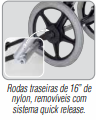 Cadeira de Rodas TP - Tilti Postural - Ortomobil