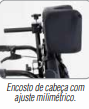 Cadeira de Rodas TPR Tilti Postural com Reclínio - Ortomobil