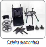 Cadeira de Rodas TPR Tilti Postural com Reclínio - Ortomobil