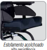 Cadeira de Rodas TPR Tilti Postural com Reclínio - Ortomobil