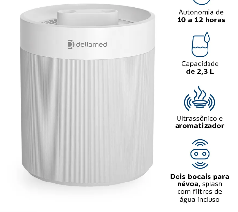 Umidificador de Ar Light - Dellamed